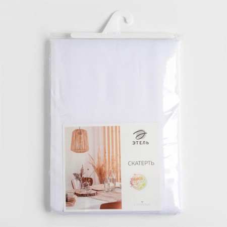 The tablecloth "Ethel" Cozy 150*220 +/- 3cm, cell, pl. 192 g/m2, hl with VGMO-12