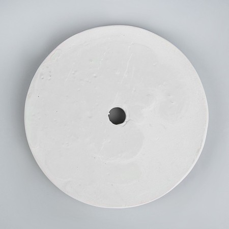 Gypsum figure ornament: socket, 25 x 25 x 2 cm-3