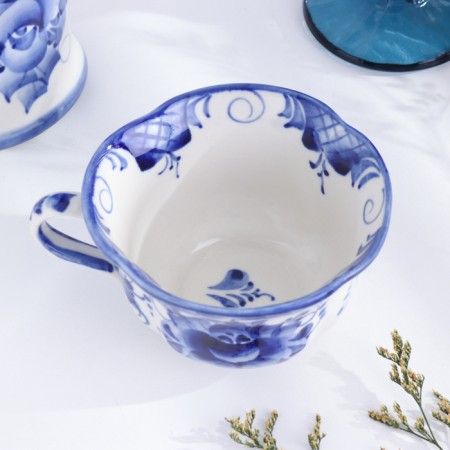 Tea couple "Mack", Gzhel-5