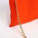 Cross-Bodi Bag on a zipper, Orange color