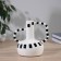 VAZA Ceramics Table "Picasso" (manual painting) Grace's jug, 18x13 cm, black and white
