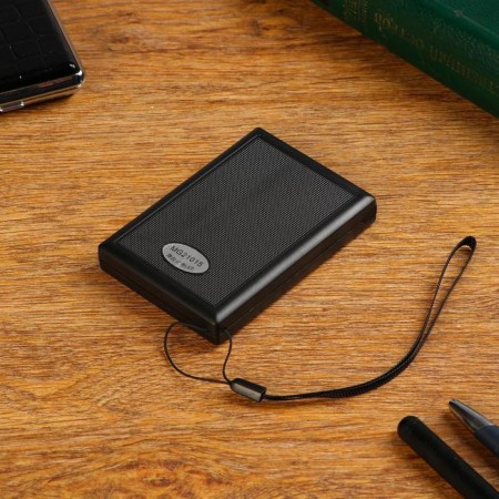 Lupa pocket sliding 6x, 3x, 17*8cm, with backlight, glass 6*4.5 cm, d-2 cm