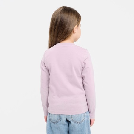 Children's T -shirt with DL. hands. KAFTAN "Dream" R.30 (98-104), purple-2