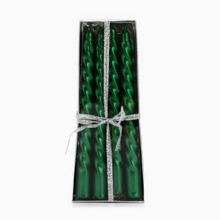 Candles twisted "Happy New Year", 4 pcs, 6.8 x 16 x 2 cm-4