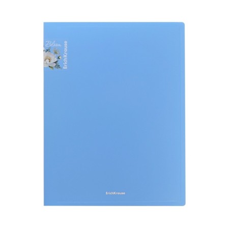 Folder on 2 rings Erichkrause "Matt Pastel Bloom", A4, in the package, mix-4