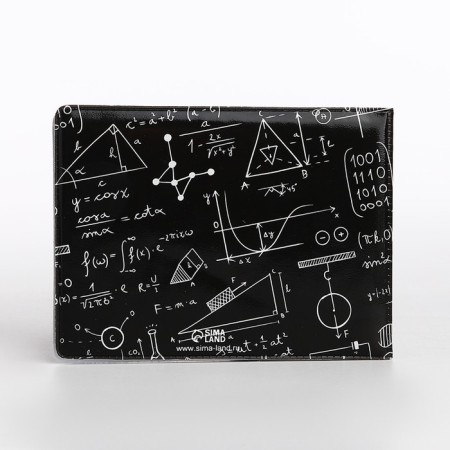 Cover for a student ticket, black color-1