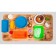 Baking shape of the share "Bread. Stripes ”, silicone, 27.5 × 13.5 × 7 cm (internal 23.5 × 10), peach color