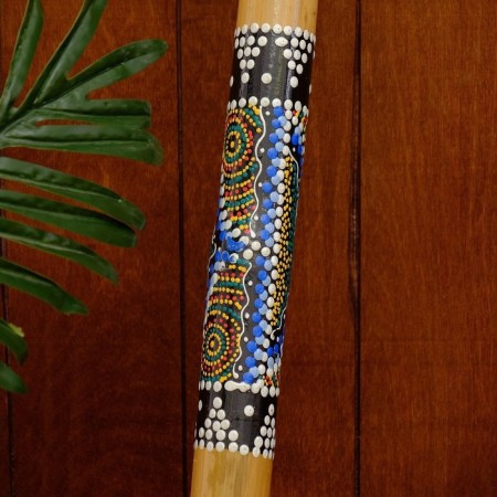 Souvenir musical instrument "Rain Staff" 50 cm mix-7