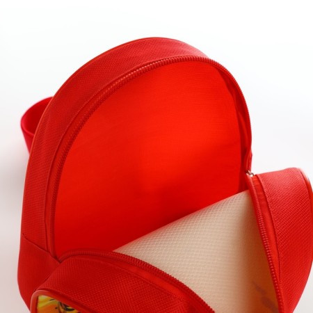Baby backpack for a boy over the shoulder "Racing Machine", 23x20.5 cm-4