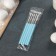 A set of confectionery brushes for decorating "turquoise", 5 pcs