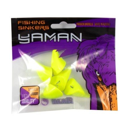 Cargo-EXCCentrik Painted Disassembly Yaman 5 pcs., 44 g, yellow-4