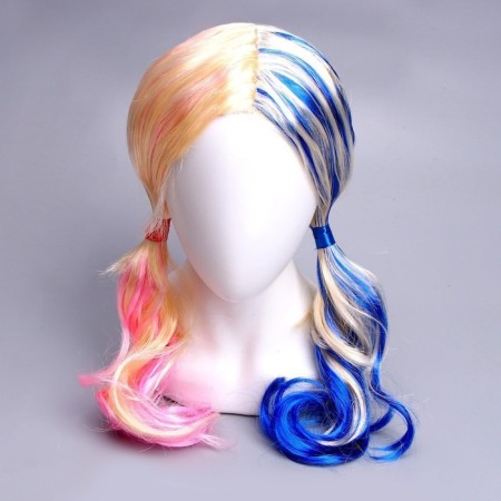 The wig is multi -colored-1