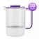 Electric ketter KitFort KT-6191, glass, 1.3 l, 800 watts, white-violet