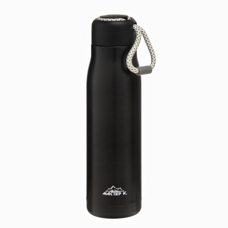 Thermos, 600 ml, traveller "master K.", retains heat 10 hours, 26 x 7 cm, black