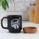 A mug with a cork bottom "there is always a place for exploits", 400 ml