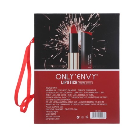 Matte lipstick for lips, mix-27
