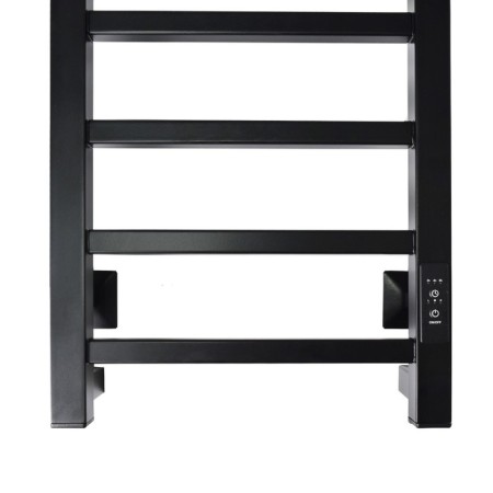 The electric heated towel "Sanprise" Quadro P8, 300x800 mm, universal, black-3
