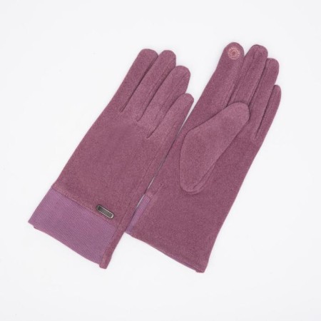 Gloves female, dimensionless, powder color