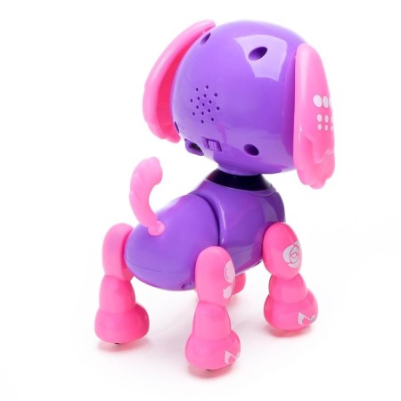 Interactive puppy "Little Friend", Fuchsia color-3