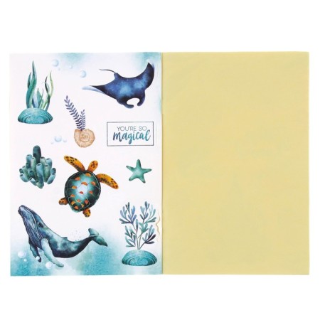 Stickerbuk "Sea Residents", 8 sheets, 12 x 18 cm-7
