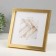 Photo frame plastic Gallery 20x20 cm, 641811 gold (plastic screen)