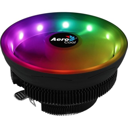 Cooler Aerocool Core Plus, SOC-am4/1151/1200, 4-PIN, 15-25DB, Al, 110W, 305 gr, LED, RET