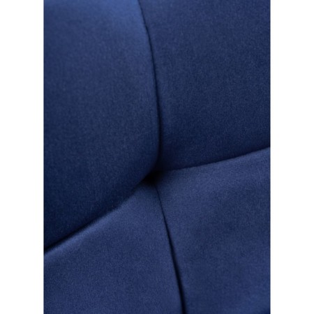Stool on a metal frame chilli metal/velor, black/blue 43.5x50x87.5 cm-5