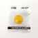 Hands and legs massage, d = 3.5 cm, 2 rings, yellow color