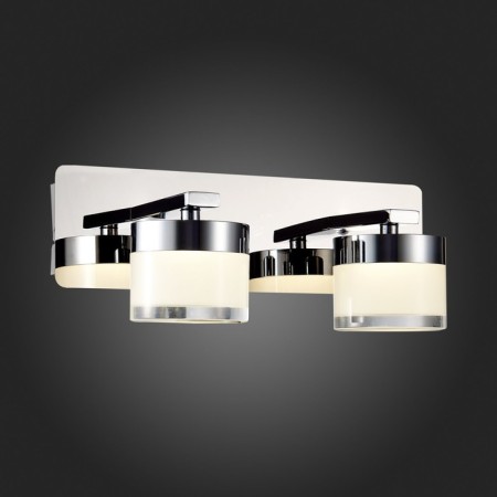 Wall lamp ST LUCE. SL1600.101.02. 2x5 W, LED, 4000K, 680 LM, 30x8.5 cm, chromium color-2