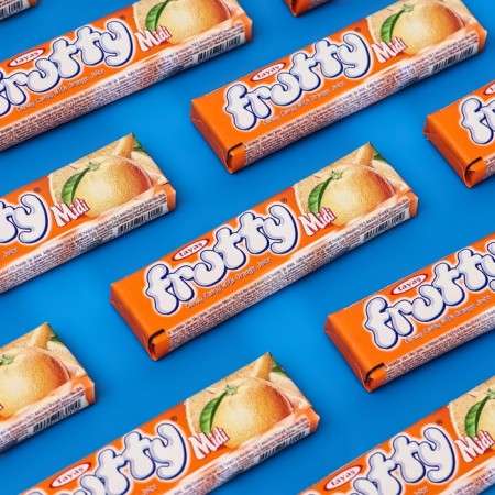 Chewing marmalade "Frutty midi", orange, 20 g-3
