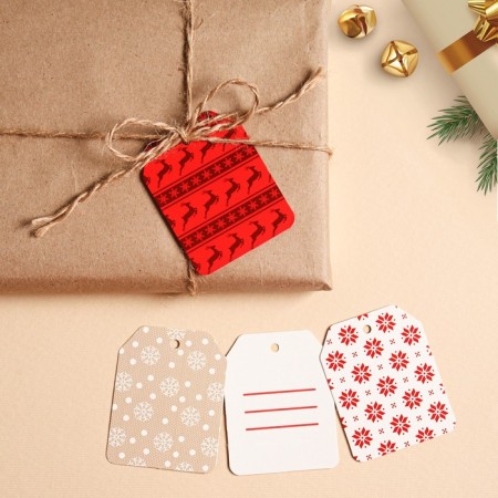 Schildik for a gift "for you", set 6 pieces, 16 x 24 cm, new year-2