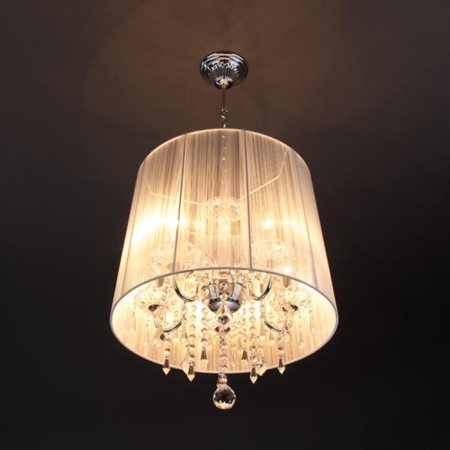 Allata chandelier, 5x40W E14, chromium color-3