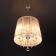 Allata chandelier, 5x40W E14, chromium color