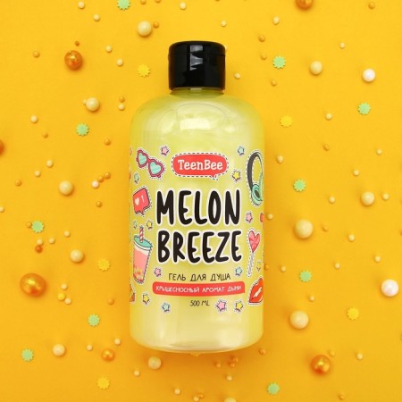 Shower gel, moisturizing, 500 ml, melon aroma, teenbee-8
