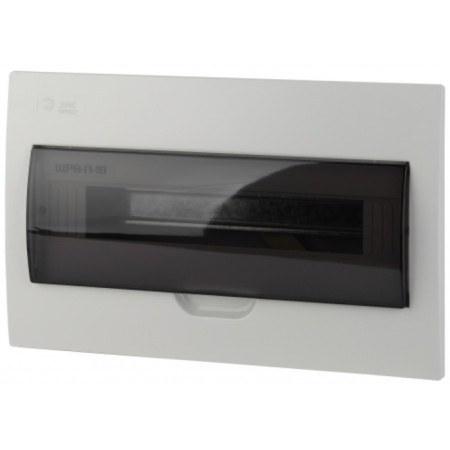 The housing plastic built-in era Simple Shchrv-P-18 IP41 is a transparent cover, white