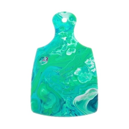 Set for creativity "Fluid art", 3 in 1, green colors-3