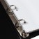 Notebook A5 240 sheets in a cage on the rings of BG Black No. 2, PVC cover, block 65g/m2