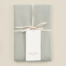 Pillowcase 300S SL Home Percale 50*70+3 cm, central oliv, 100% cotton