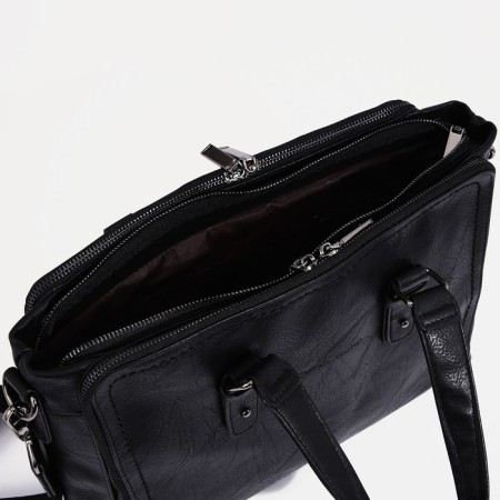Male bag, guran tomp, black color-4