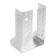 Brus support closed tundra krep, 100x160x76x2 mm, in packaging 10 pcs.