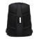Youth backpack 42 x 31 x 22 cm, Grizzly, ergonomic back, laptop compartment, black/red