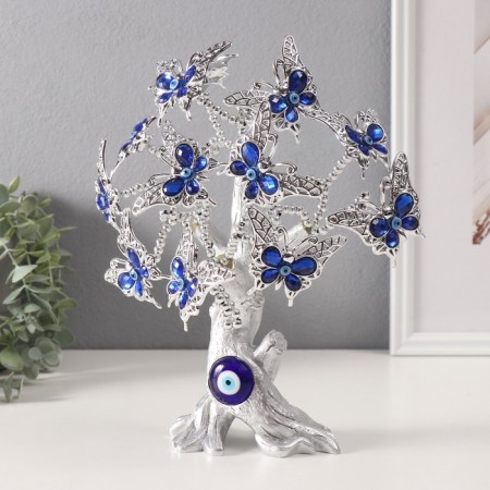 Souvenir from the evil eye "Tree with butterflies" 7x12x26 cm-3