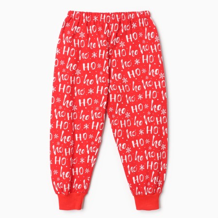 Pajamas for a boy, red color, height 104 cm-6