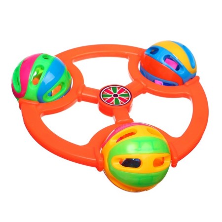 Rattle "Bright balls", color mix, crush me-7