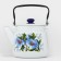 Kettle with the “Blue Flowers” ​​button, 3.5 l, induction, white color
