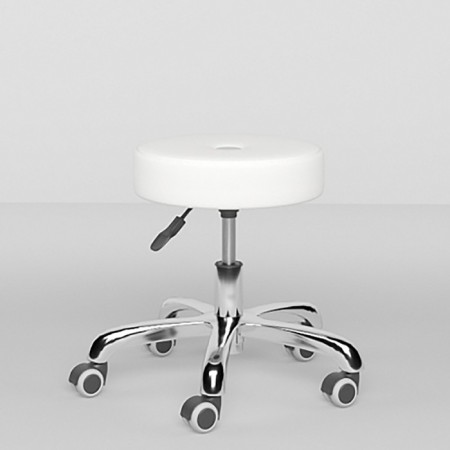 The chair for the master Torino is low, the color is white-1