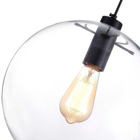 STL LUCE Sus. SL1056.403.01. Noor. 1x60 W, E27, 20x20x160 cm, black color-4