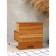 Stand - ADELICA napkin, 14 × 15 × 12 cm, oak