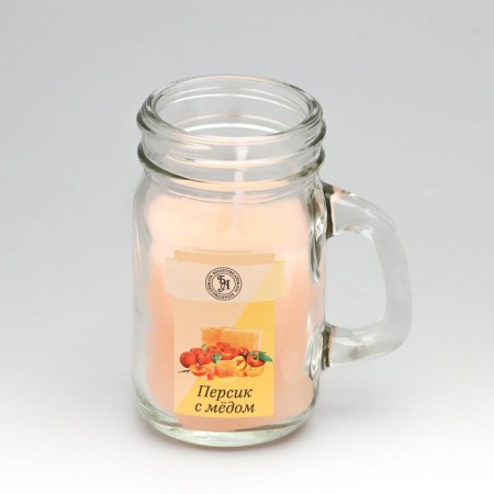 Aromatic candle in the bank "Persian with honey", 7.2 x 8.5 cm, 190 g-2
