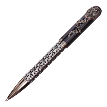Handle Gift ball in the leatherette case is a rotary snake of the bronze housing-1